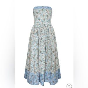 Hunter Bell Sadie Midi Dress Ditsy Floral Size 6 NWOT $495